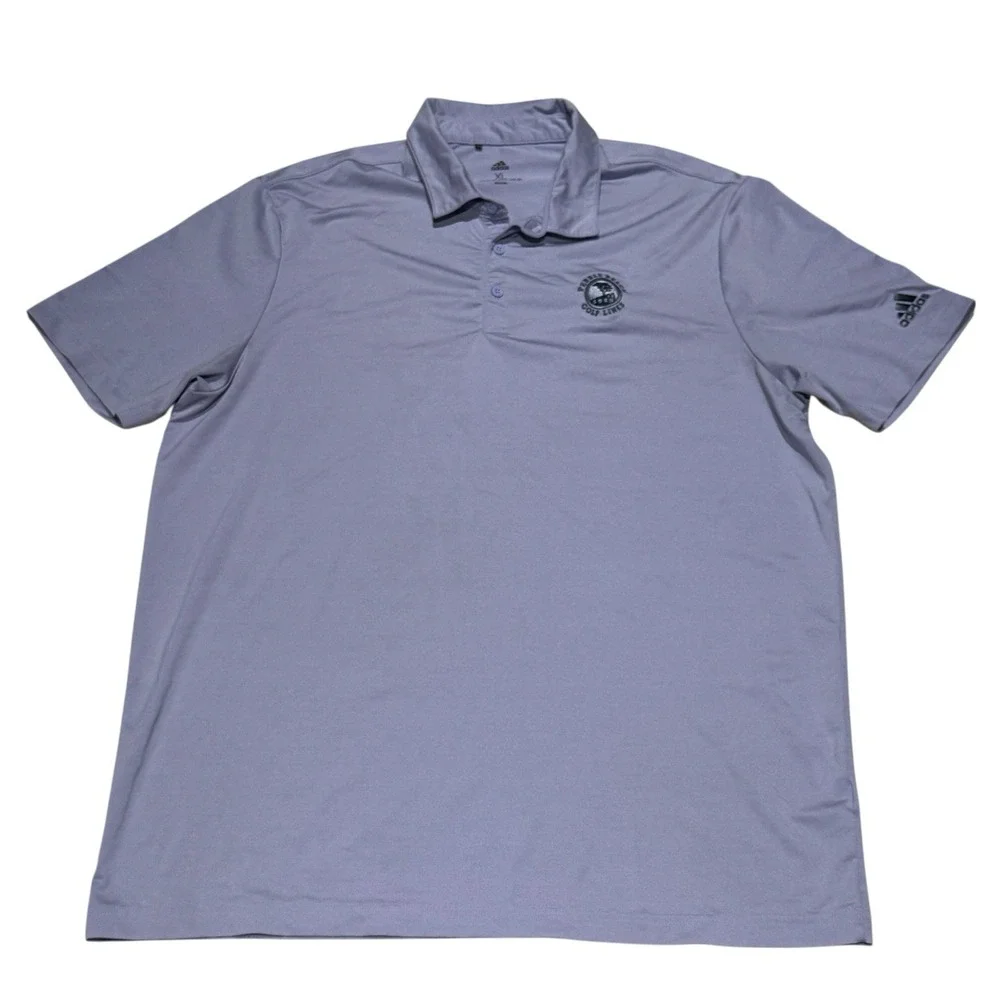 Adidas Men's XL Polo - Pebble Beach Golf Link -‎ Pale Lavender Color